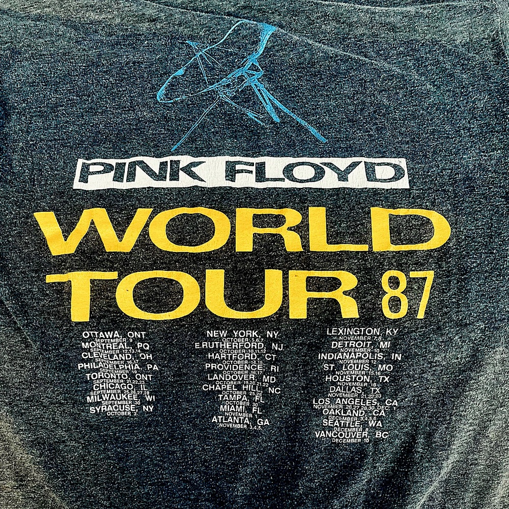 Original owner: Pink Floyd world tour 1987
